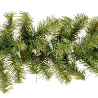 Philips 18ft Christmas Prelit Artificial Pine Garland Clear
