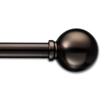 84"-48" Drapery Cafe Rod Ball Brown - Room Essentials™