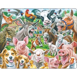 Larsen Puzzles American Prairie Kids Jigsaw Puzzle