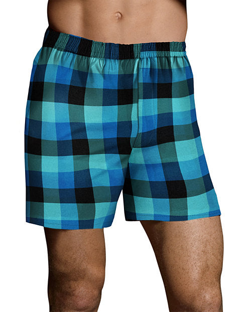 Hanes Premium Men's Stretch Woven Boxer Shorts