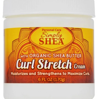 Simply Shea Curl Stretch Cream, 6-oz. Jars/170g