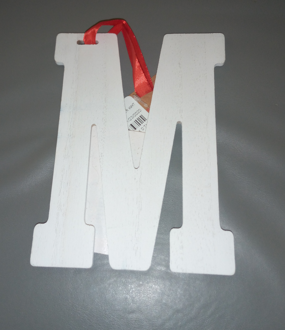 Monogram Letter - M - Bullseye's Playground™