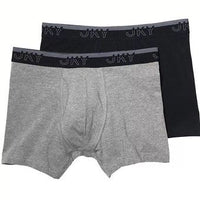 Men's Long Leg Boxer Brief Assorted - L JKY®