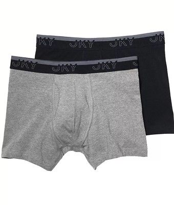 Men's Long Leg Boxer Brief Assorted - L JKY®
