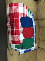 
              Veggies Cotton Kitchen Towel+ Potholder 12pcs
            