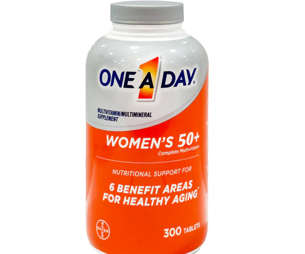 One A Day Women's 50+ Healthy Advantage Multivitamin, 300 comprimés DLC: AVR24