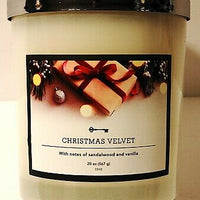 20oz Core 3-Wick Jar Christmas Velvet Candle - Threshold™