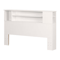 South Shore Smart Basics Twin Bookcase Headboard, Multiple Finishes