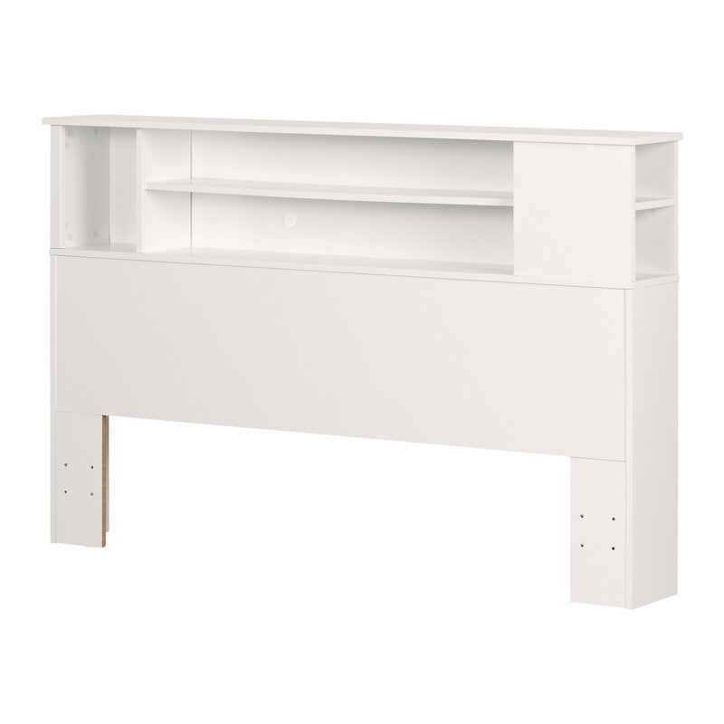 South Shore Smart Basics Twin Bookcase Headboard, Multiple Finishes