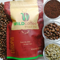 wild coffee 100% Arabica Roated coffee 250g DLC: AVR-2023 MCI