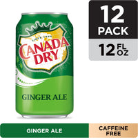 Canada Dry Ginger Ale 355mL DLC: Déc25