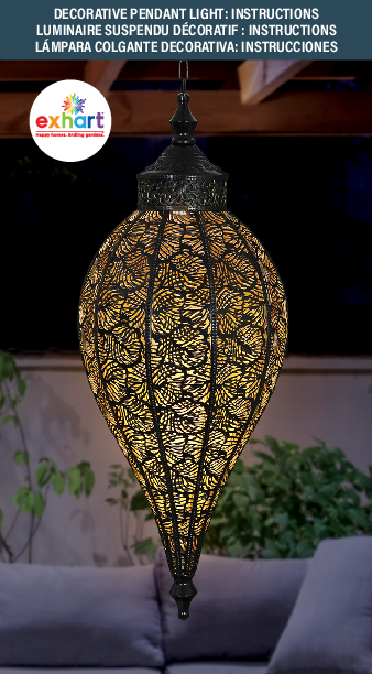 exhart Lumière suspendu décorative
