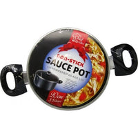 Poêle avec couvercle Anti Adhésif / Nonstick Sauce Pot With Lid 3.5Qt