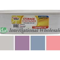 Storage Container With Lid 48Ct