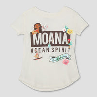 Toddler Girls' Disney Moana Short Sleeve T-Shirt -Size: 12M