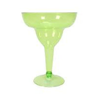 10ct Margarita Plastic Glass Green - Spritz™
