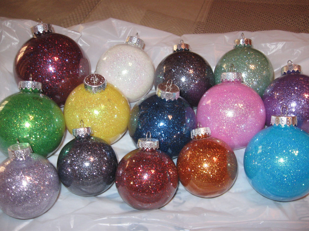 Mini Ornaments Glitter - Bullseye's Playground