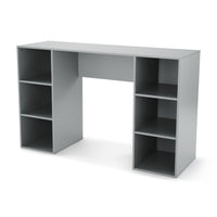 Mainstays 6 Cube Storage Computer Desk, Multiple Colors