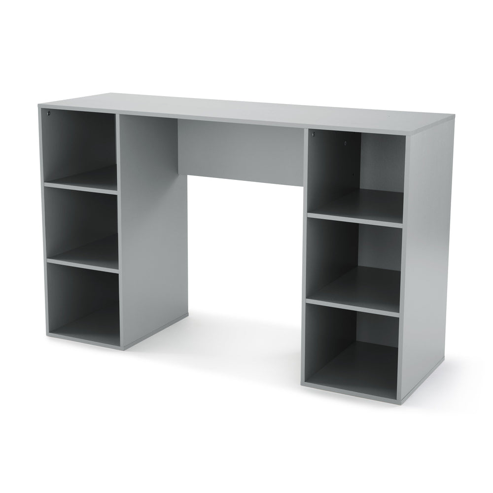 Mainstays 6 Cube Storage Computer Desk, Multiple Colors