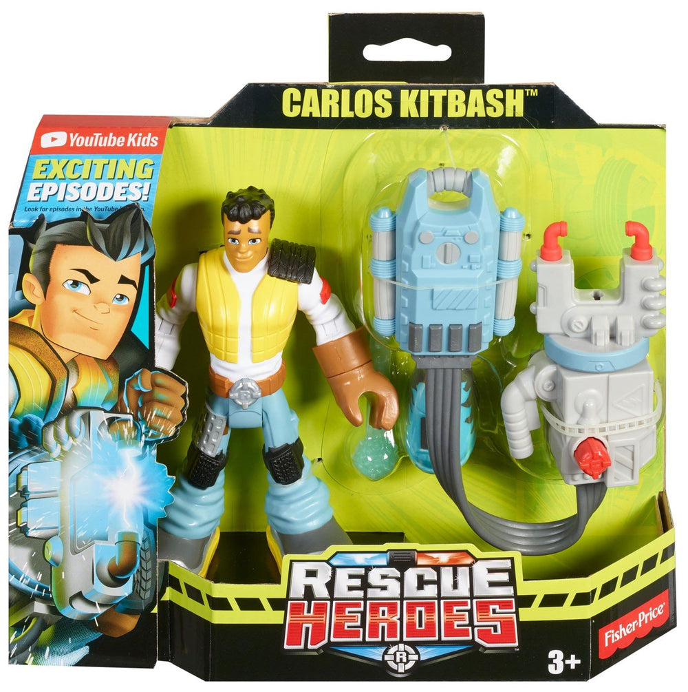 Jouet Rescue Heroes Carlos Kitbash 2cs + 1cs(40ct) MCI