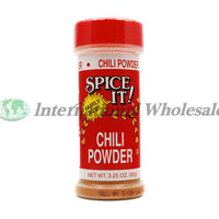 Spice It Chili Powder 2.25Oz DLC: MAY2024
