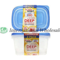 BOL de stockage D'aliment  850Ml    /     Plastic Cont 2Pk Divider 24/25 Oz