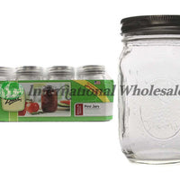 Ball Quilted Crystal Jar 12/8 Oz