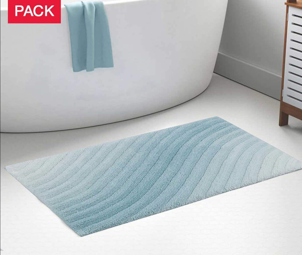 Ohmbre Bath Mat Blue 24 x 36 (61 x 91 cm)