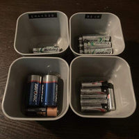 
              4pk Small Storage Trays Gray Mist - Brightrooma
            
