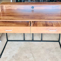 Walnut Color Computer Desk [L 119cm x P 61cm x H 91cm]