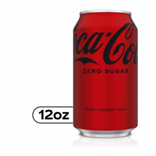 Coca-Cola® Zero Sugar Soda 12 fl oz DLC: Avril 2025