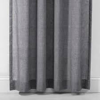 2pk Light Filtering Window Curtain Panels Gray - Made By Designa 160cm x 160cm