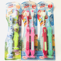 Vio Fluor Kids, Brosse à Dents Enfants 3-5ans