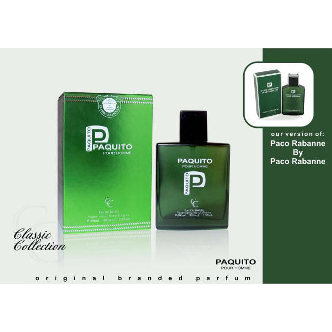 Classic Collection Paquito Inspired By Paco Rabane - Men