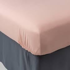 Standard Microfiber Solid Pillowcase Set Blush - Room Essentials