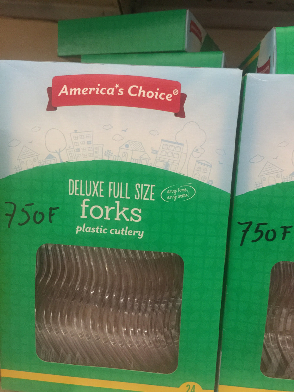 American’s Choice Plastic Forks 24Pcs