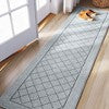 
              61 x 213 cm Runner Diamond Clarkson Washable Tufted And Hooked Rug Gray - Threshold
            