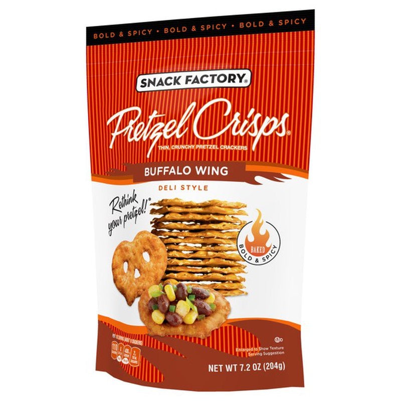 Pretzel Crisps Buff. Wings 3 Oz/85g DLC:22-MAY21