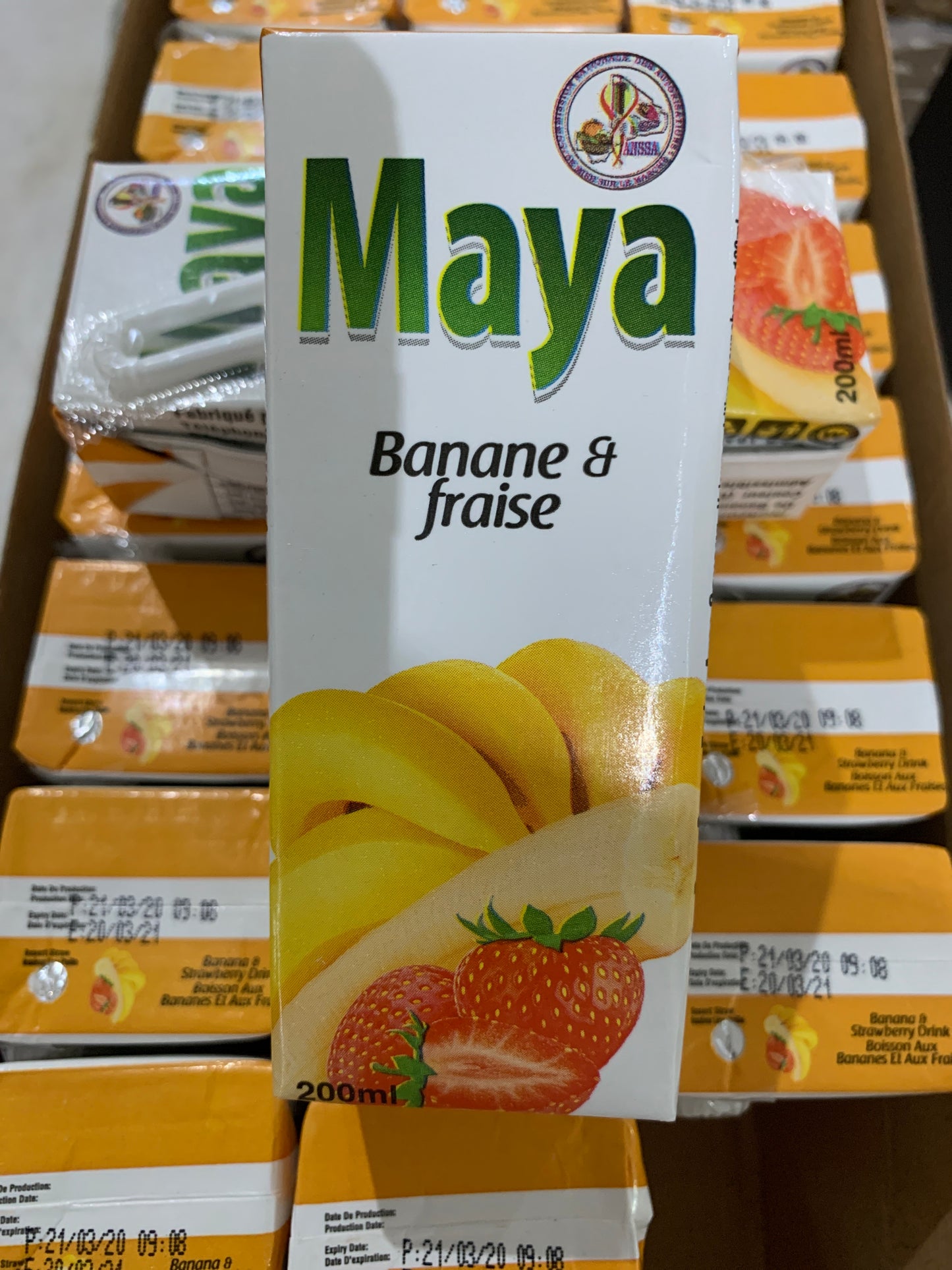 Maya Banane & Fraise 200mL DLC: 07-NOV24