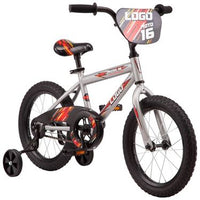 
              Pacific 16" Logo Kids' Bike - Red/Gray (3-7 years)
            