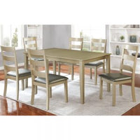 
              Dining Table With 6 Chairs - Available In Champagne Or Silver
            