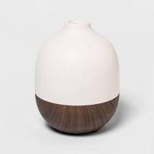 300ml Woodgrain Oil Diffuser White/Brown - Project 62