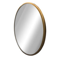 
              28" Round Decorative Wall Mirror Brass - Project 62
            