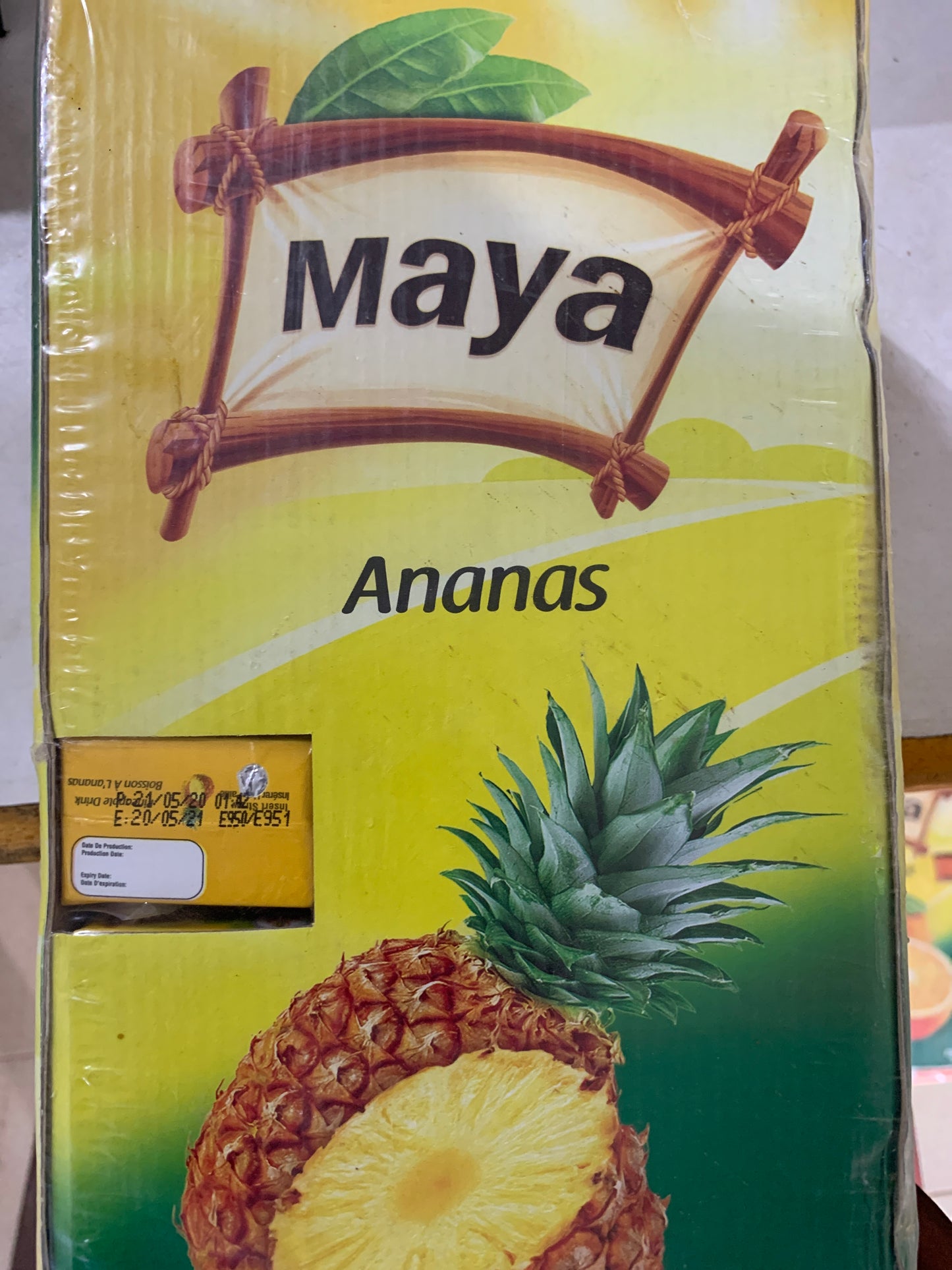 Maya Ananas 125mL DLC: 20/05/2021