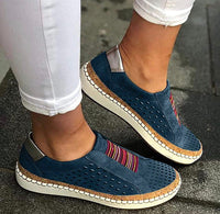 
              Baskets à Enfiler Femme,Overdose Confortable Tennis sans Lacets Chaussures de Sport Running Fitness Voyage Loafers
            