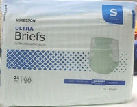 
              McKesson Ultra Adult Incontinence Brief S 22-36" Heavy Absorbency BRULSM 24 ct
            