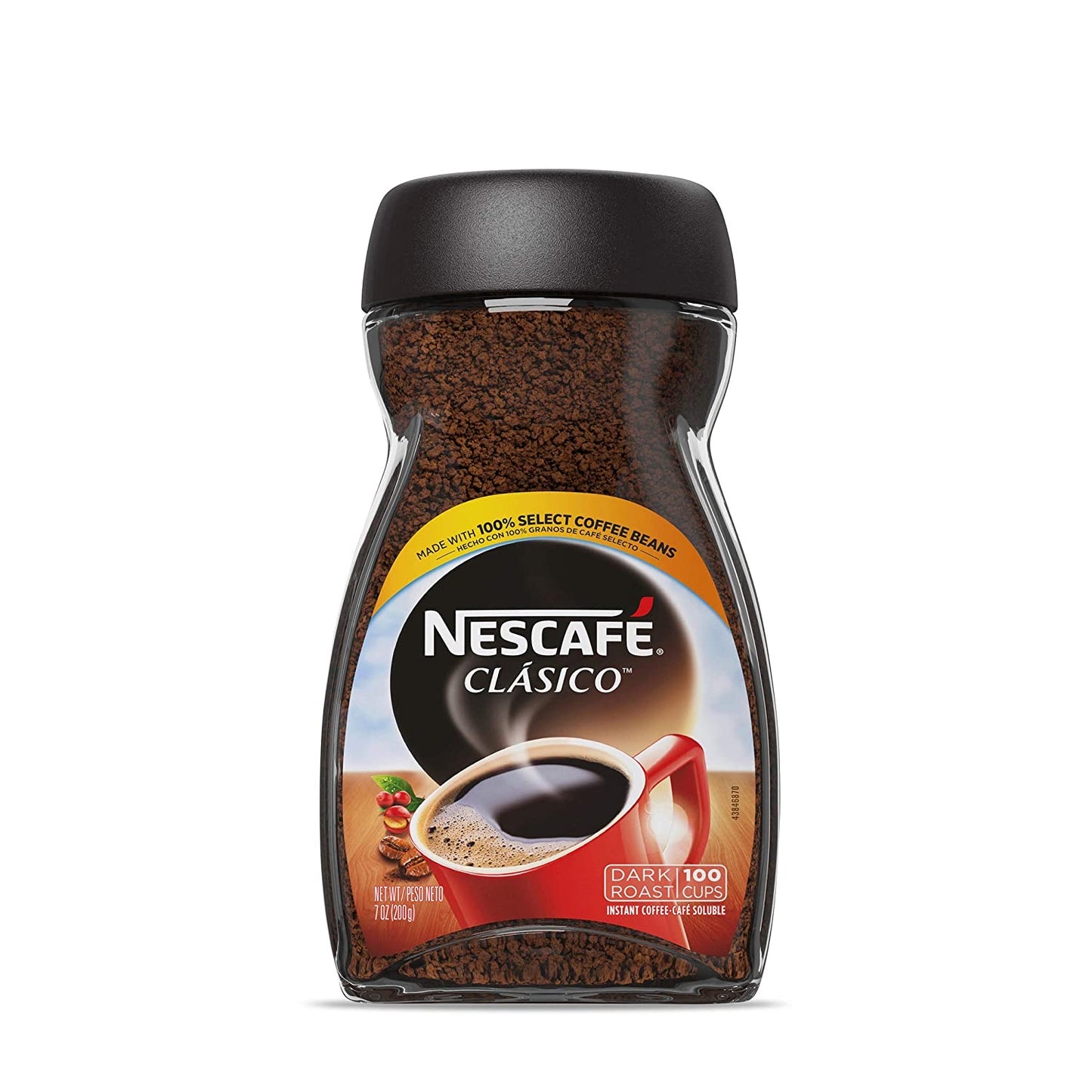 Nescafe Clasico Instant Coffee, 200g DLC: OCT24