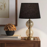 
              Small Modified Drum Lamp Shade Black - Threshold™
            