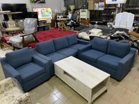
              Salon Baleno 6-places Bleu
            