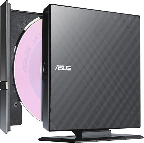ASUS SDRW-08D2S-U/BLK 8x DVD Writer, Black